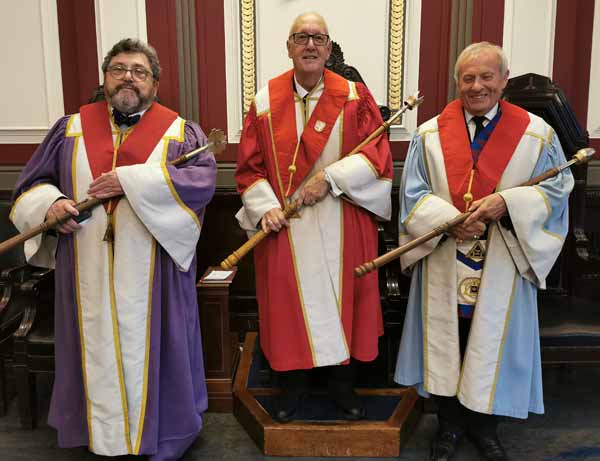 E.Comp's Robert Vine, Laurence Sams and John Durcan are Installed as Principals 